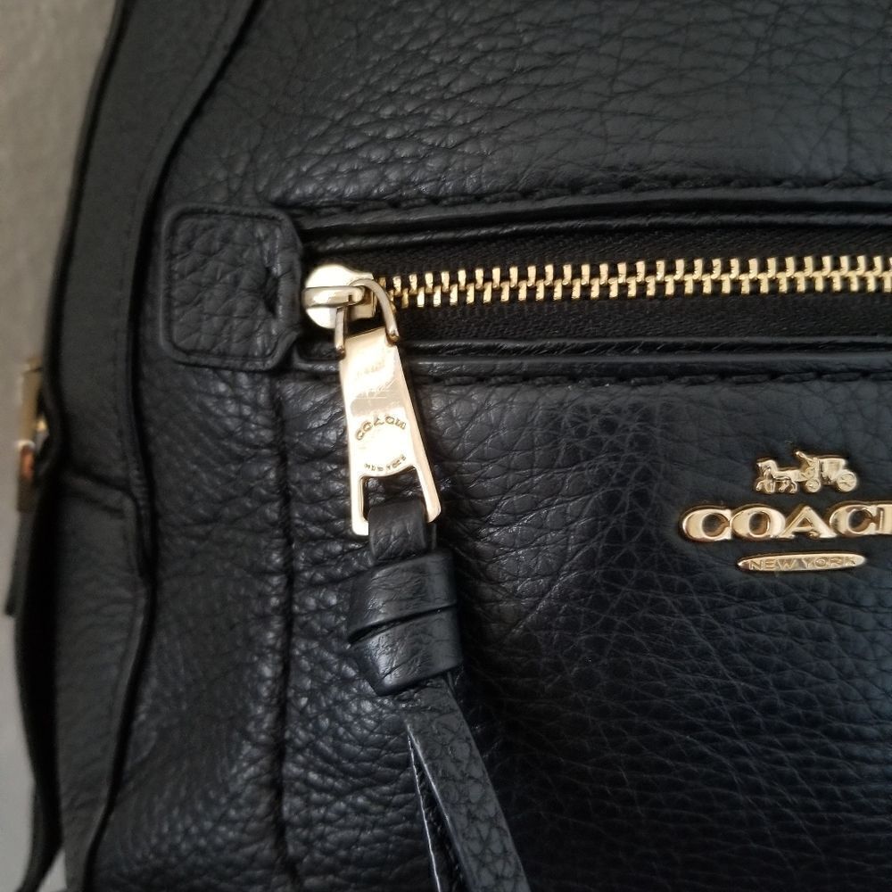 Coach Leather Mini Backpack - Picture 9 of 11